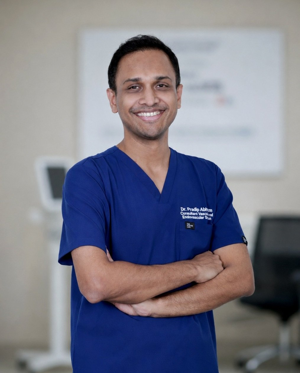 Dr. Abraham, Consultant Vascular Surgeon at Velora Vascular, Kochi